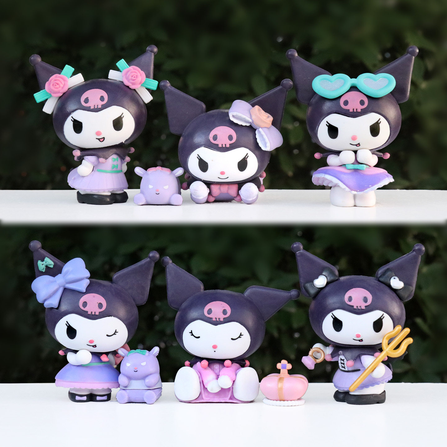 生日派对系列库洛米盲盒手办公仔桌面蛋糕装饰摆件女生日礼物玩偶