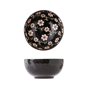 6英寸大碗高碗面碗家用陶瓷不烫手日式8寸汤碗北欧风格吃面碗大号