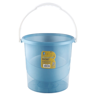 RIMBOR亮宝透明家用提手水桶加厚储水塑料桶学生宿舍洗澡洗衣桶