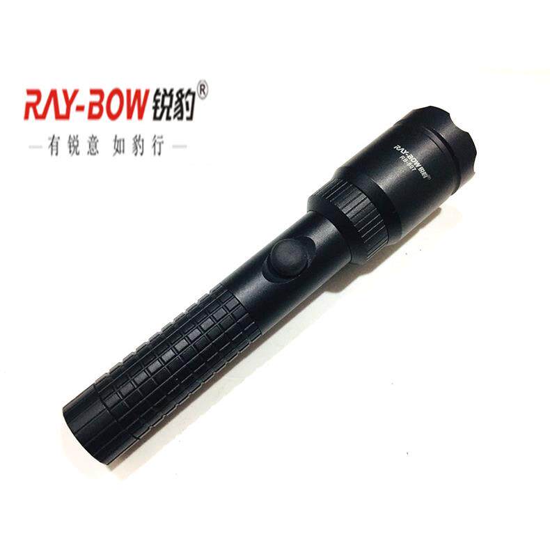 锐豹RB-607强光迷你便携小手电筒高亮远射充电防水CREE送礼