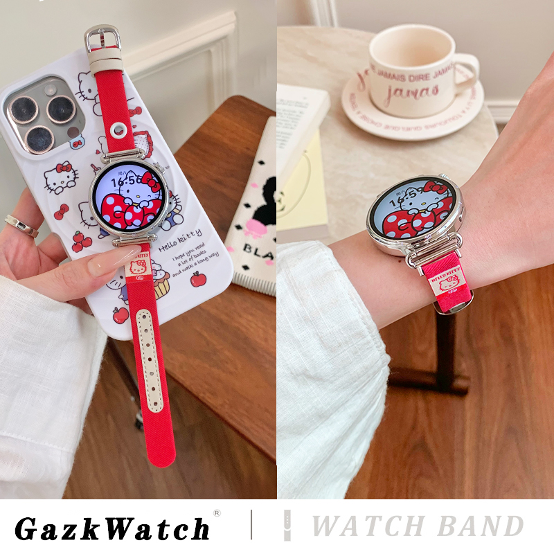 秋冬款帆布牛仔适用华为GT6表带