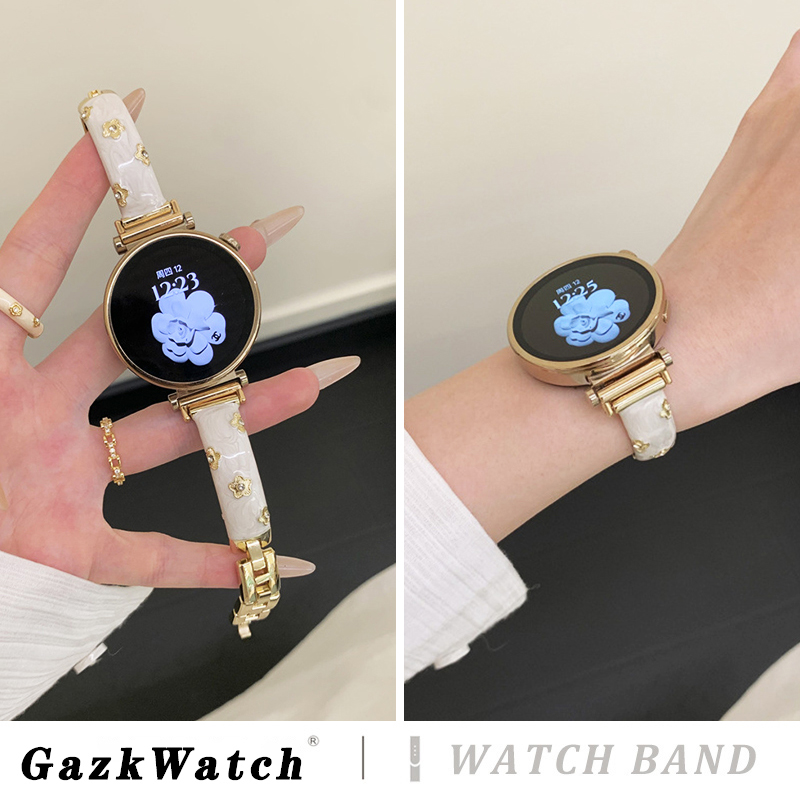 花朵滴胶手镯适用华为GT6表带GT5