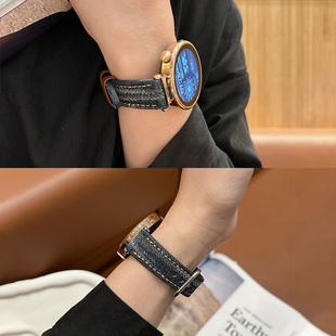 buds荣耀oppowatchx专用41mm gtrunner女款 牛仔适用华为GT6 GT5表带GT4智能watch4pro手表带GT3女表带GT2E夏季