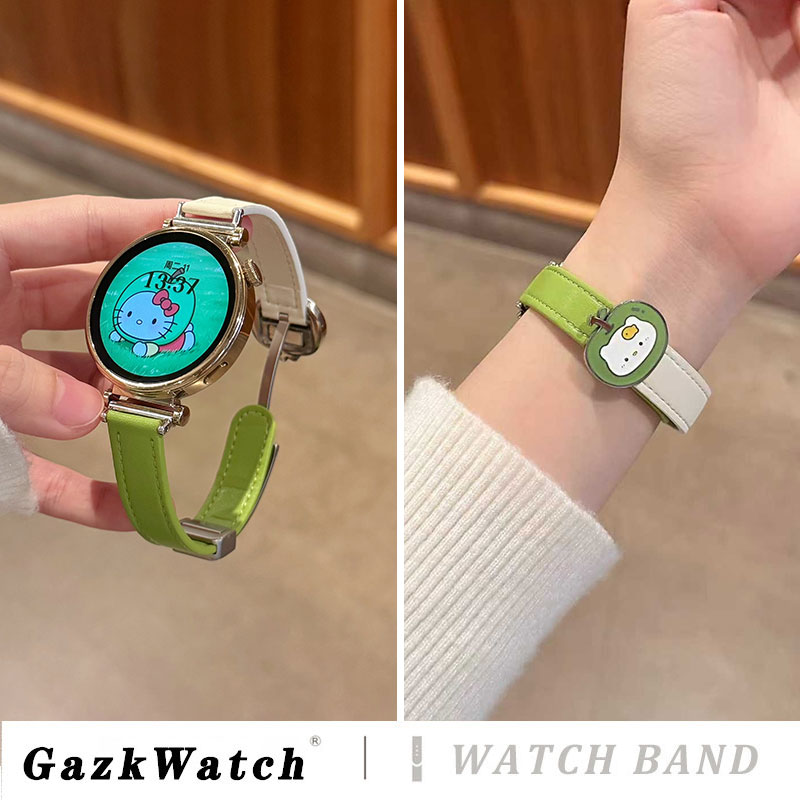 青苹果小猫适用华为GT6表带GT5