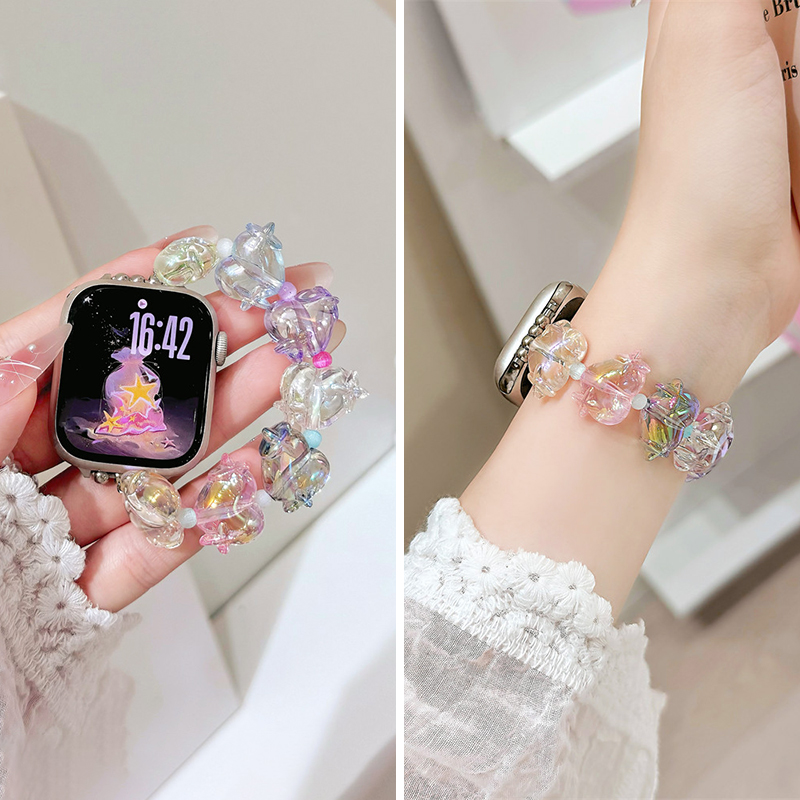 炫彩爱心星星iwatch表带手表带