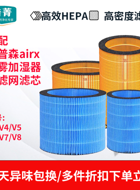 适配AIRX聚普森无雾加湿器循环水洗滤芯V3/V5/V6/V7/V8万途过滤网