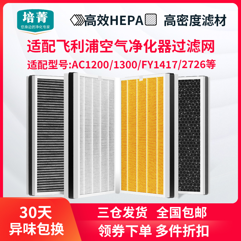 适配飞利浦过滤网复合空气净化器
