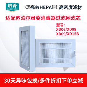 适配苏泊尔母婴消毒器过滤网XD06/XD08/XD09消毒柜HEPA滤芯XD15B