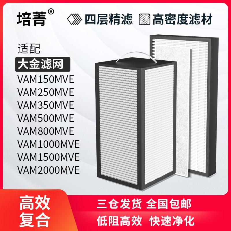 适配大金新风系统全热交换器滤网VAM250/350/150/500GMVE滤芯IAQ-封面