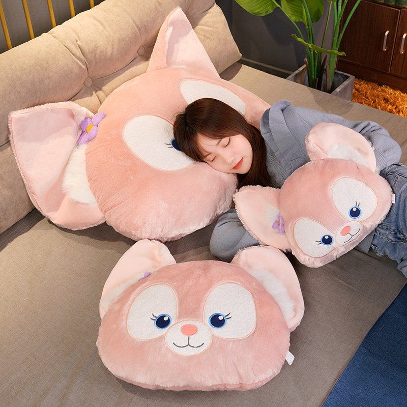 玲娜贝儿狐狸抱枕暖手捂靠垫可爱睡觉毛绒公仔玩偶圣诞情人节礼物