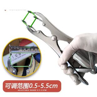 猪尾巴钳式断尾钳弹力夹子圈夹o型圈工具钳子断尾器配套兽用小猪