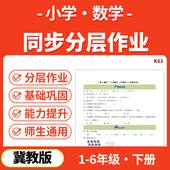 2026冀教版 资料 小学数学同步分层作业设计专项练习一二三四五六年级下册电子版