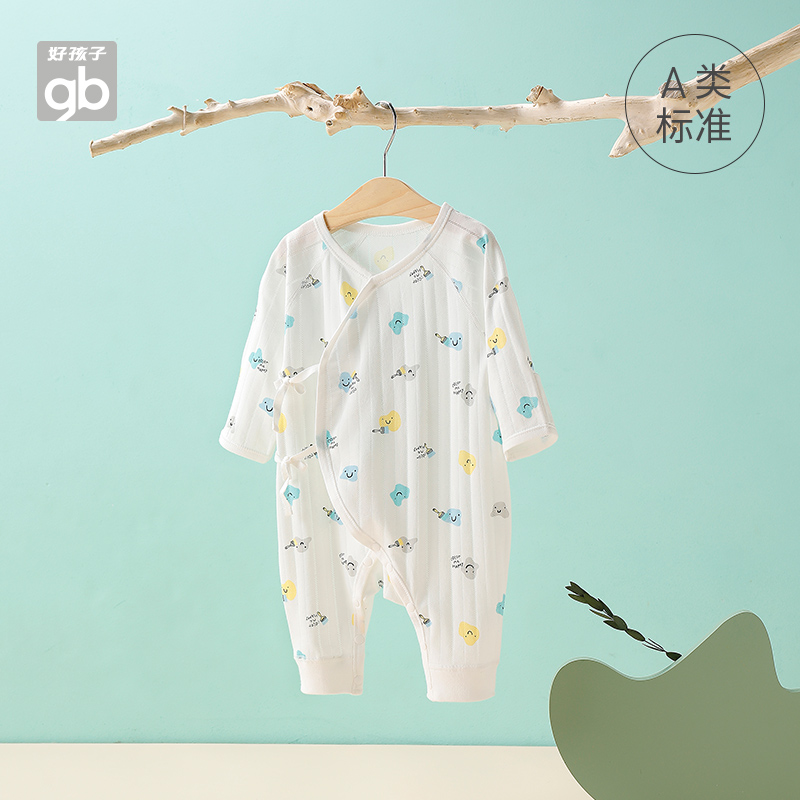 好孩子婴儿连体衣春夏款爬服哈衣