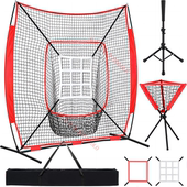 2.1x2.1米棒球训练网垒球投球练习网室内外棒垒球打击网团建道具