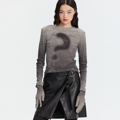 REVAN芮范设计师款趣味可拆卸手套单衣RM90801112