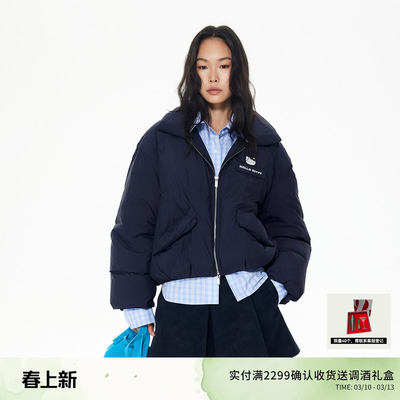 短款小欧包派克羽绒服