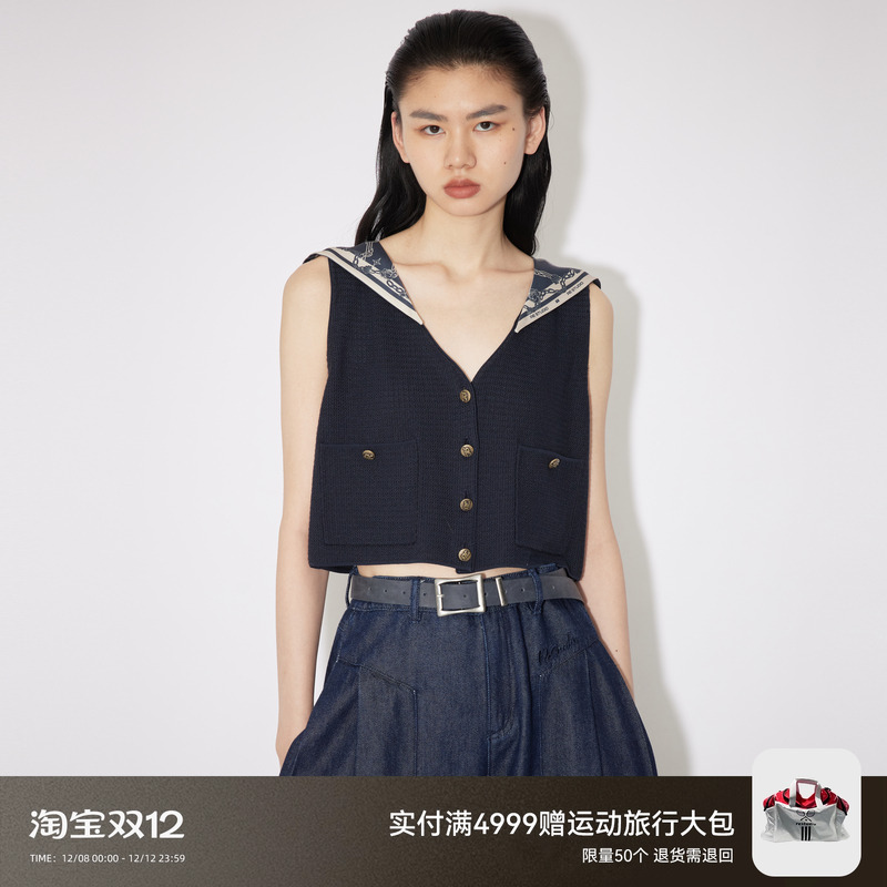 revan马甲设计师开衫无袖