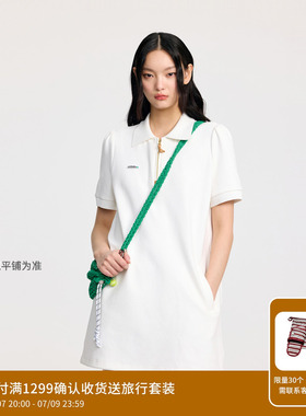 REVAN芮范设计师款网球运动风包包连衣裙RL31101289
