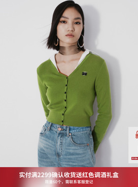 REVAN芮范设计师款质感假两件叠穿毛衫RM70106284