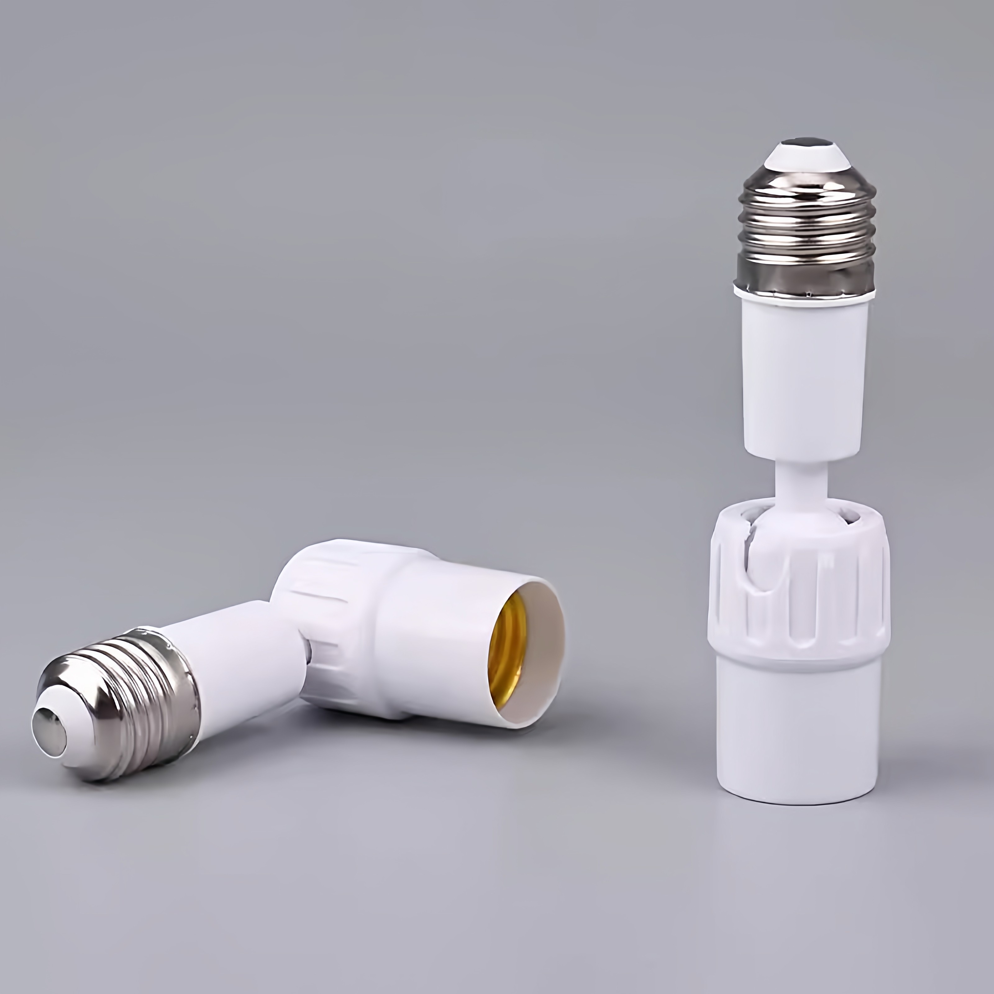 E27螺口带万向旋转螺口灯座一个装E27螺口灯头转换器可调角度灯座,电子元器件市场,LED灯罩,淘宝优惠券,粉丝福利购,淘宝优惠卷