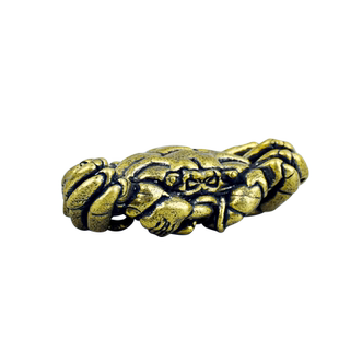 实心黄铜办公桌面小摆件螃蟹大闸蟹古铜茶宠饰品把玩工艺品礼品