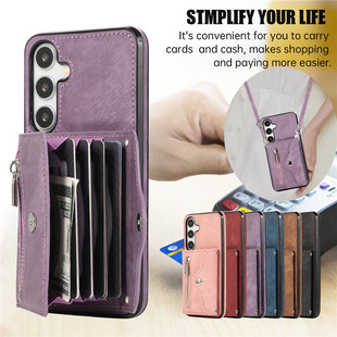 a25插卡a35手機殼a54挂绳note20u放卡a22电话外套phone 适用samsung case三星A15手机壳Samsung cover A55