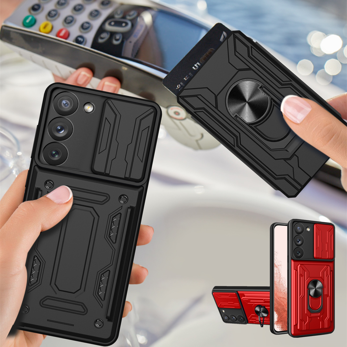 SamsungS23Ultra指环手机壳