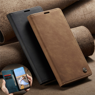 适用小米10Tpro手机壳xiaomi10tlite翻盖插卡皮质保护套POCO M3 Pro 5G全包F3防摔软壳复古purse wallet case