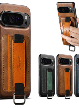 pixel10pro XL case适用谷歌9pro手机壳google pixel8A cover插卡pixel6/7pro后盖皮套创意卡槽card手機外殼