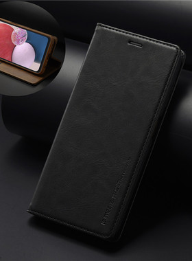 适用samsung galaxy a04s phone case三星A04手机壳插卡片翻盖皮套装卡钱夹全包防摔软壳防盗刷frid卡夹cover