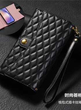 适用googlepixel7手机壳谷歌pixel8A钱包挂绳6pro皮套google pixel 8 pro wallet case多功能斜挎手拿包cover