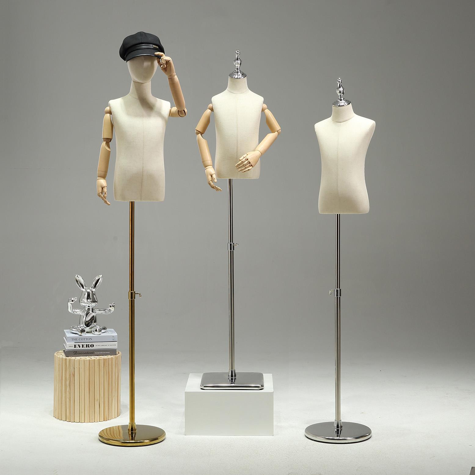 儿童模特架服装橱窗道具男女小童模人偶全身童装店童装模特展示架