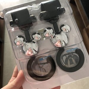 日本NAPOLEX迪士尼米奇米妮婴儿童车手推车挂钩360度旋转挂钩宝宝