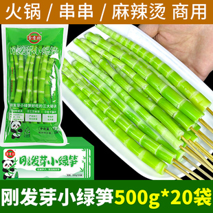 四川高山翡翠笋青笋绿竹笋新鲜脆嫩细小竹笋清水笋尖火锅笋商用