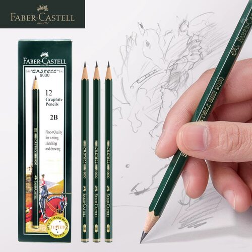 美术生专用手绘组合9000素描铅笔