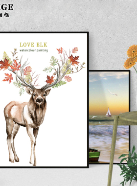 铝合金画框装裱挂墙a3A4简约卡纸定制相框任意尺寸窄边外框4k8开