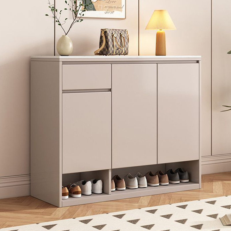 岩板实木鞋柜靠墙鞋柜家用门口新款鞋柜收纳储物柜一体轻奢玄关柜,住宅家具,鞋柜,淘宝优惠券,粉丝福利购,淘宝优惠卷