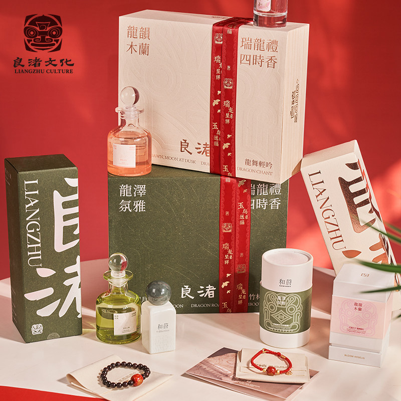 良渚文化龙泽·氛雅 龙韵·木兰男女士香氛香水礼盒精美生日礼物图片