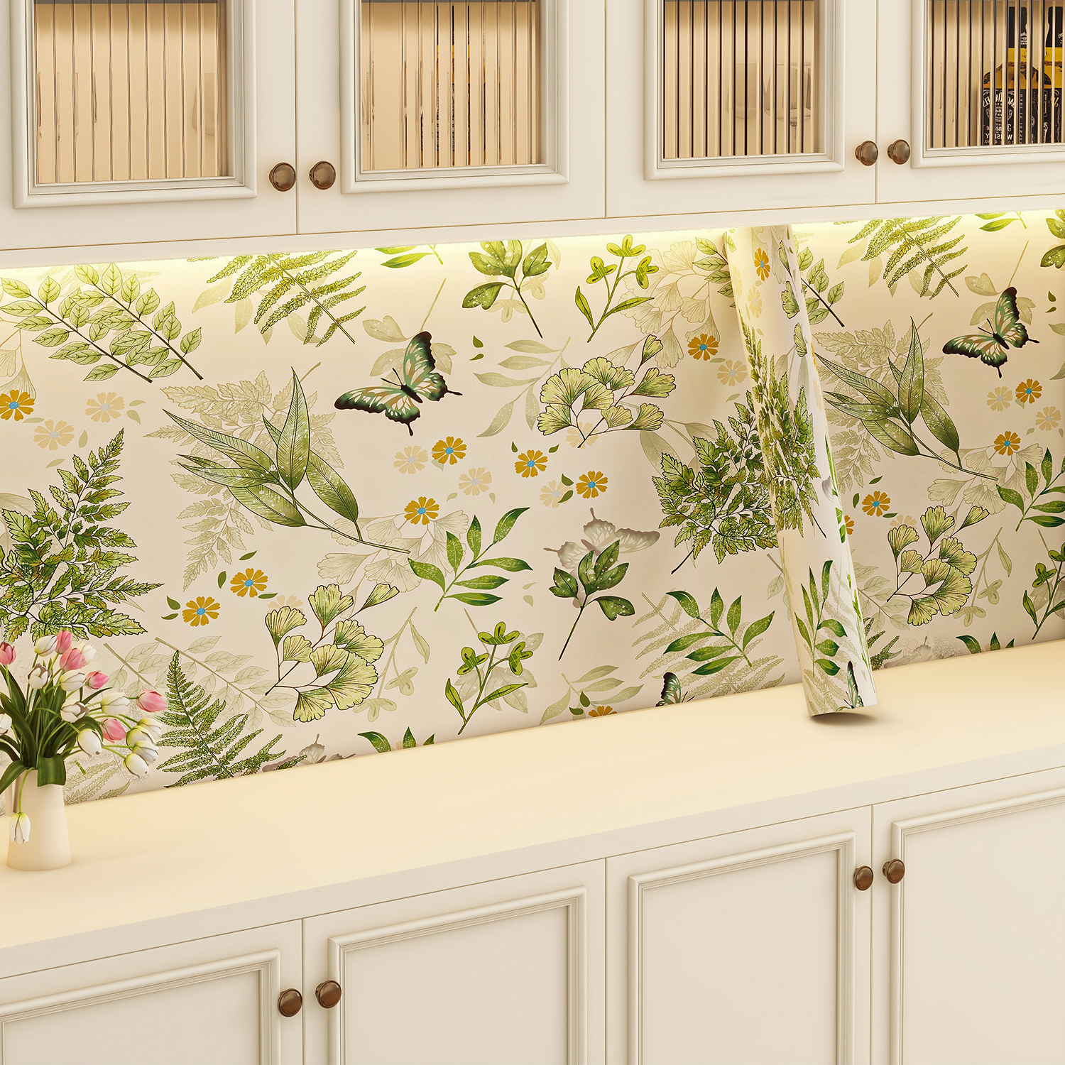 2025新款-法式餐边柜贴纸