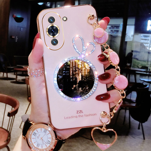 化妆镜子软胶 适用 华为nova10手机壳防摔nova10pro 5G手机套全包边nova10保护壳NCO AL00全包镜头软硅胶新款