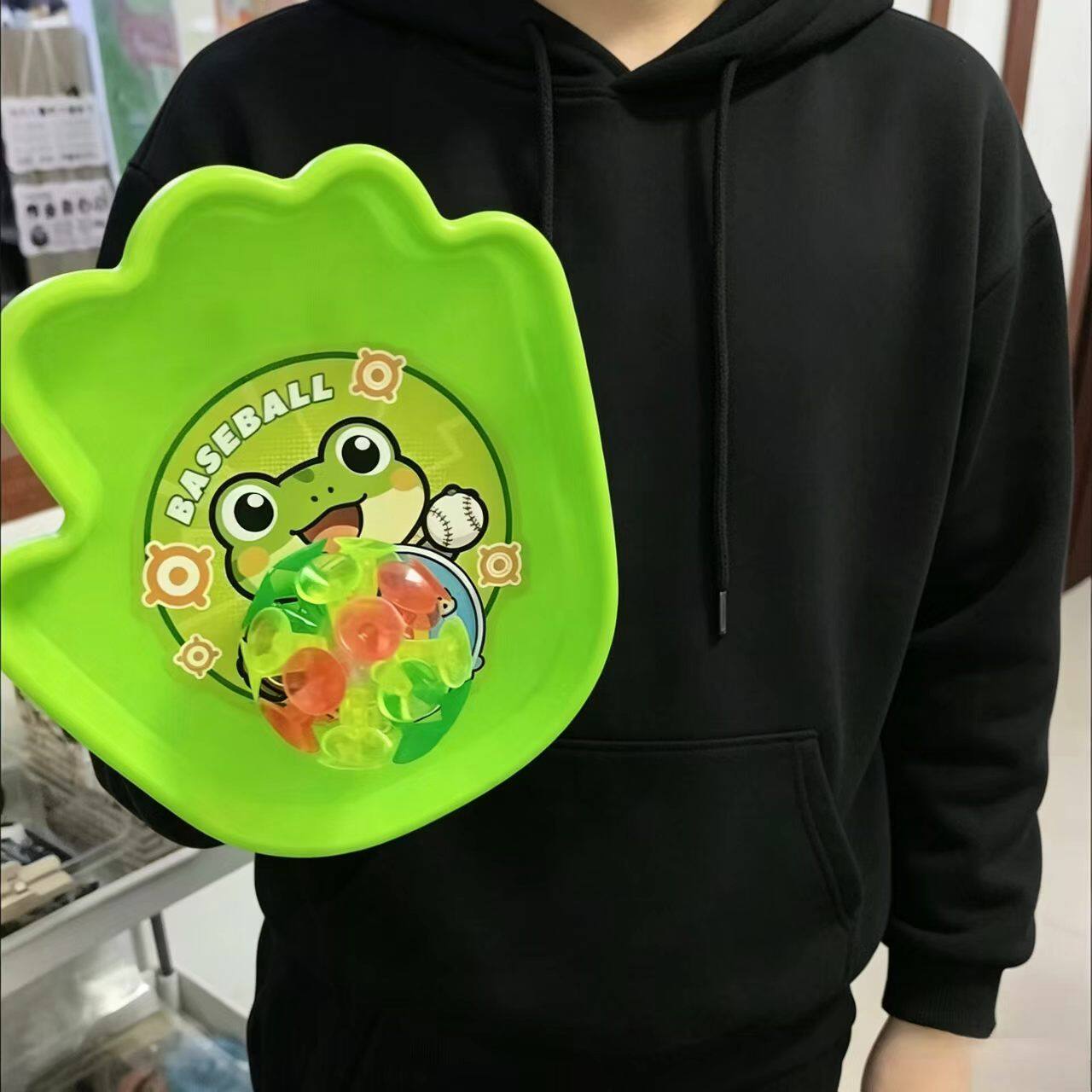 卡通图案趣味亲子互动儿童球类玩具男女通用室内外游戏儿童手抛球
