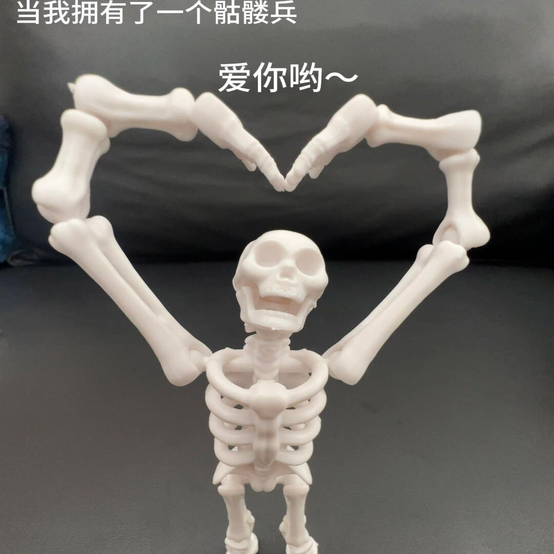 小骷髅兵:爱你呦~|玩具