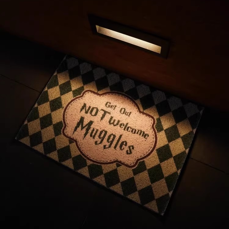 很哈利波特的地垫了！