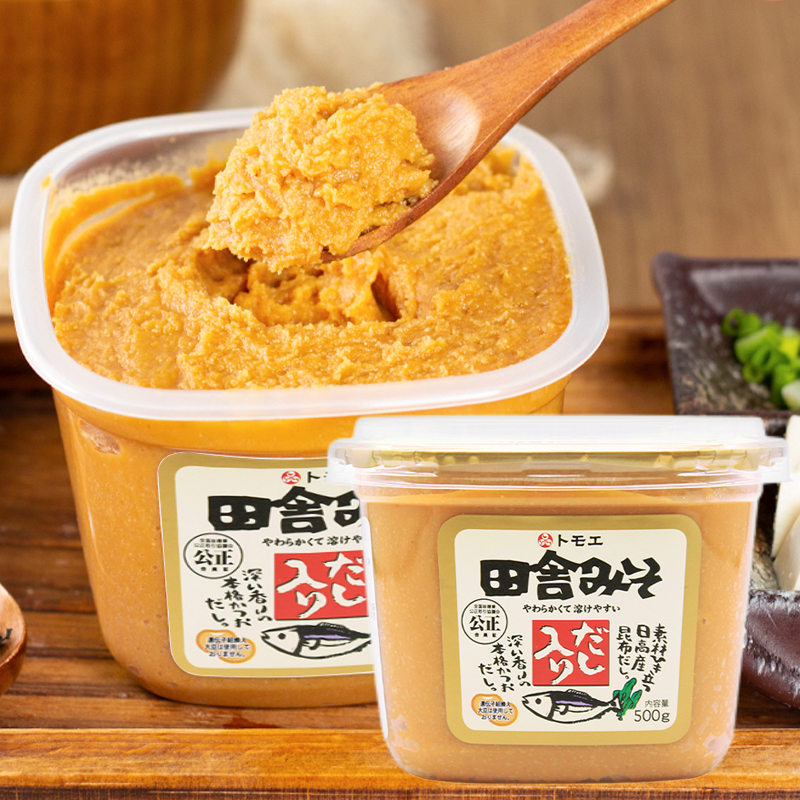 日本原装进口味增酱白味增味增汤味噌汤福山田舍日式汤料包大酱汤
