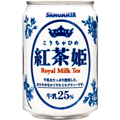 日本进口三佳利红茶姬奶茶饮料