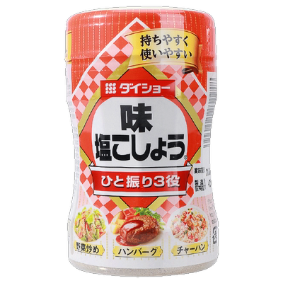 日本原装进口大昌胡椒盐225g