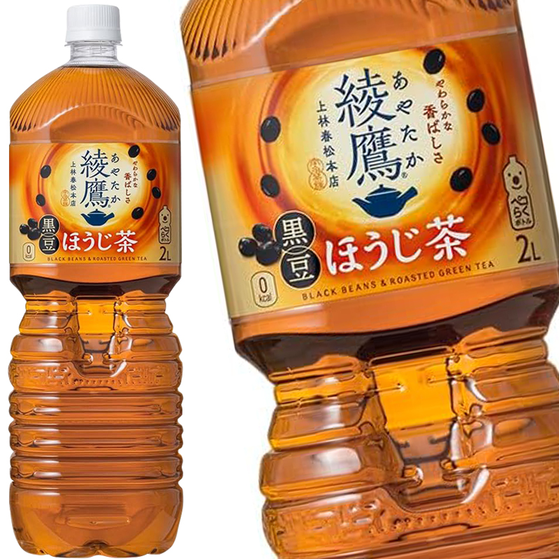 日本进口可口可乐黑大豆焙茶饮料