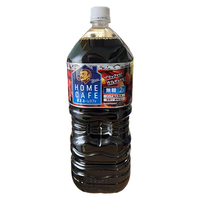 日本三得利即饮大桶黑咖啡2L*6桶