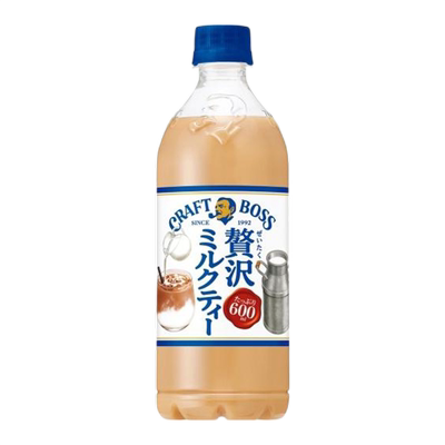 日本进口三得利红茶奶茶600ml
