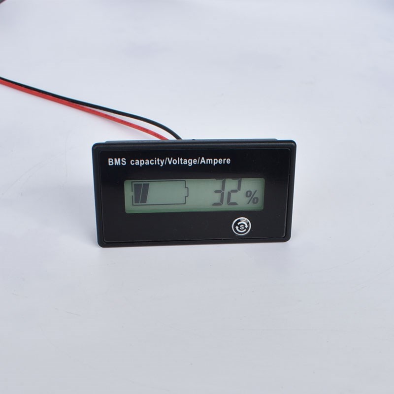 电量显示屏8-99V电压表锂电铅酸电显器宽度电量表小牛009箱子电压
